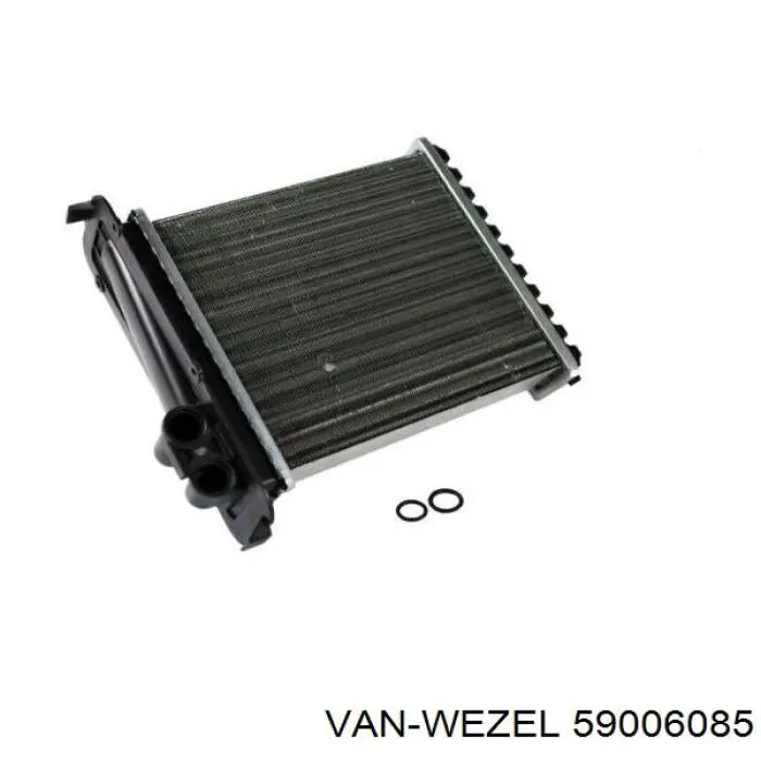 Радиатор печки (отопителя) VAN Wezel 59006085 цена, от 25.24 USD
