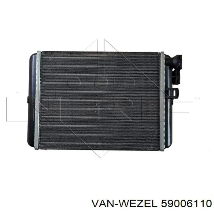 Купить 59006110 VAN Wezel Радиатор печки