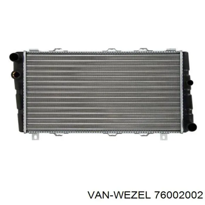 76002002 VAN Wezel радиатор