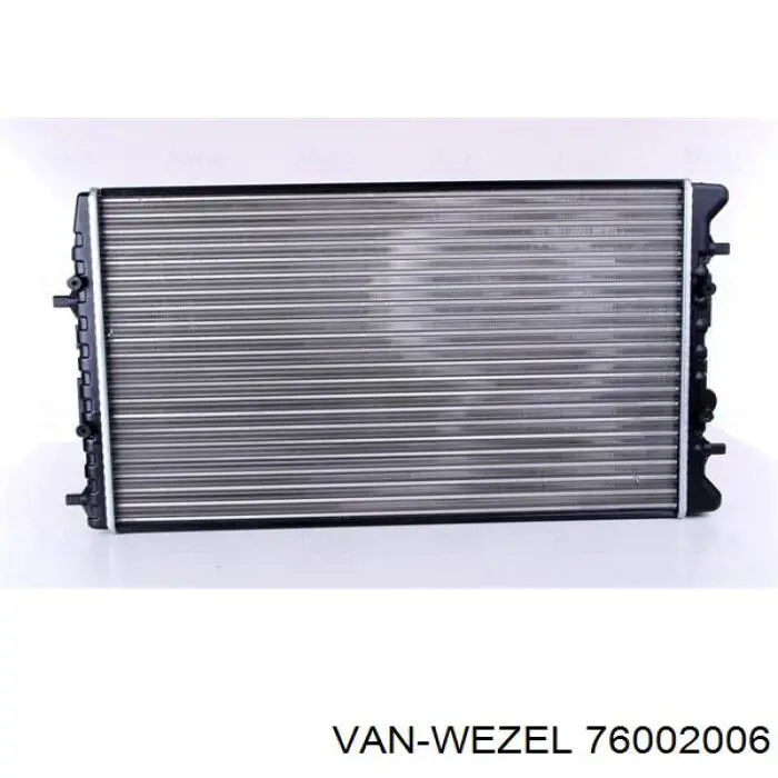 Радиатор 76002006 VAN Wezel