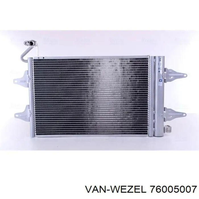 Радиатор кондиционера 76005007 VAN Wezel