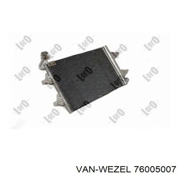 Купить 76005007 VAN Wezel Радиатор системы охлаждения кондиционера