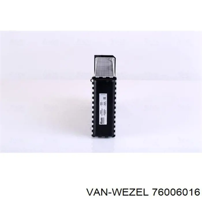Купить 76006016 VAN Wezel Радиатор печки