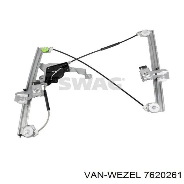 Механизм стеклоподъемника водительской двери VAN Wezel 7620261 цена, от 28.74 USD