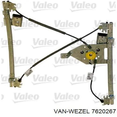 Механизм стеклоподъемника водительской двери VAN Wezel 7620267 цена, от 28.19 USD