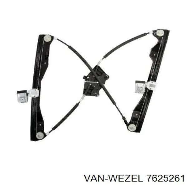 Механизм стеклоподъемника двери передней левой VAN WEZEL 7625261