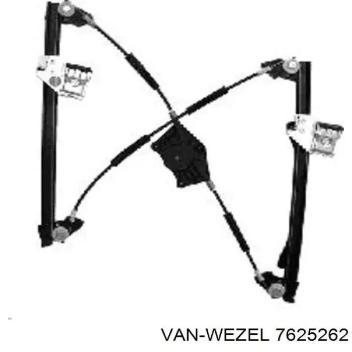Купить 7625262 VAN Wezel Стеклоподъемник (механизм перемещения стекла)