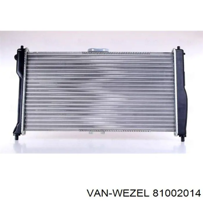 81002014 VAN Wezel радиатор