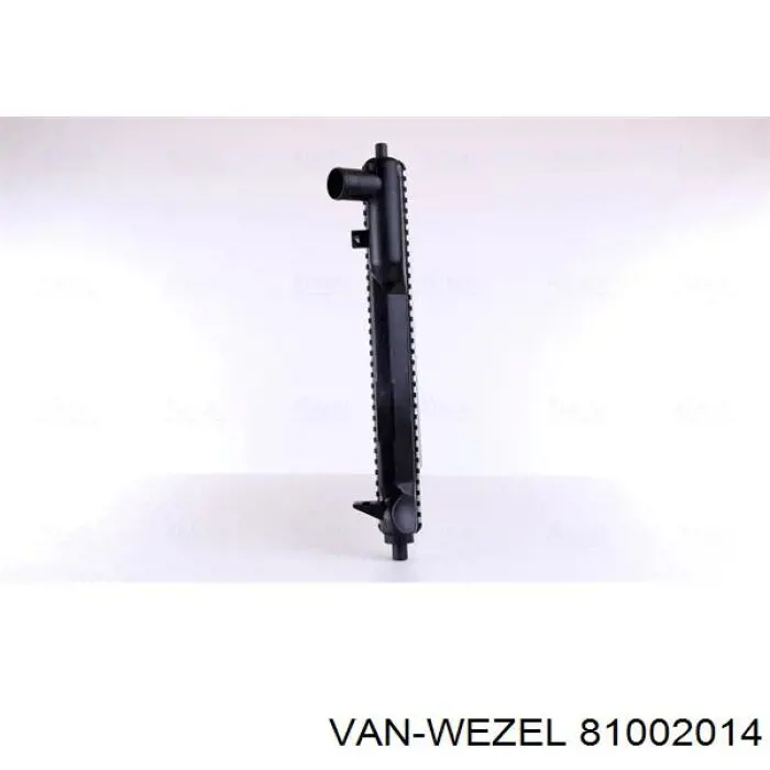 Радиатор охлаждения двигателя VAN Wezel 81002014 цена, от 43.99 USD