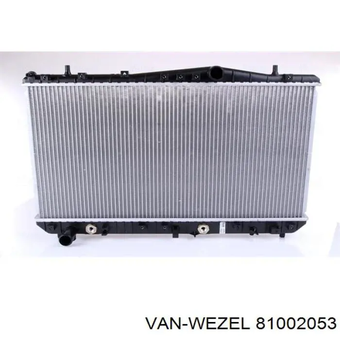 81002053 VAN Wezel Радиатор основной