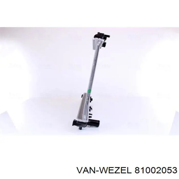 Радиатор охлаждения двигателя VAN Wezel 81002053 цена, от 122.96 USD