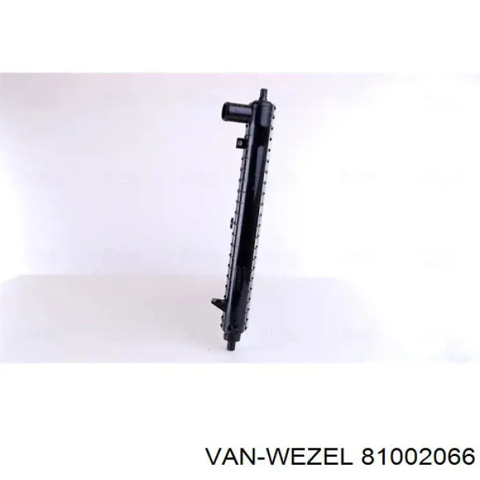 Радиатор охлаждения двигателя VAN Wezel 81002066 цена, от 43.01 USD