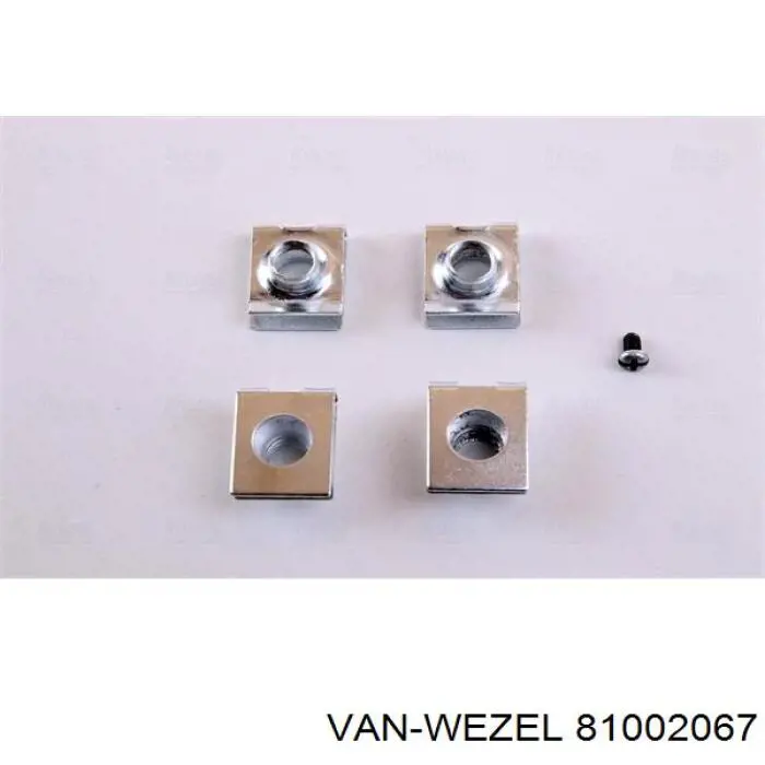Радиатор охлаждения двигателя VAN Wezel 81002067 цена, от 54.73 USD