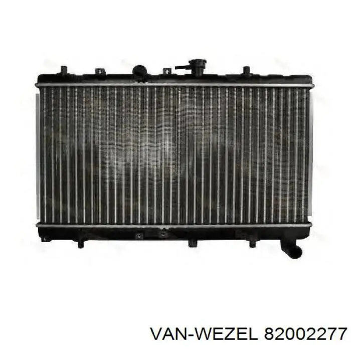 Радиатор 82002277 VAN Wezel