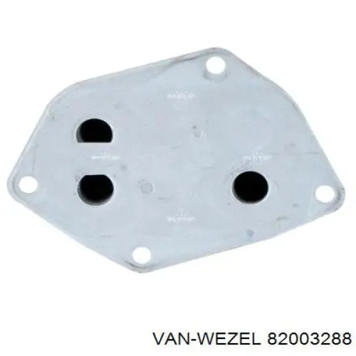 Купить 82003288 VAN Wezel Масляный радиатор охлаждения АКПП
