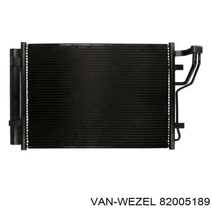 Condensador aire acondicionado 82005189 VAN Wezel