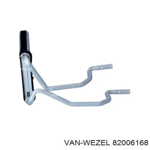 Радиатор печки 82006168 VAN Wezel