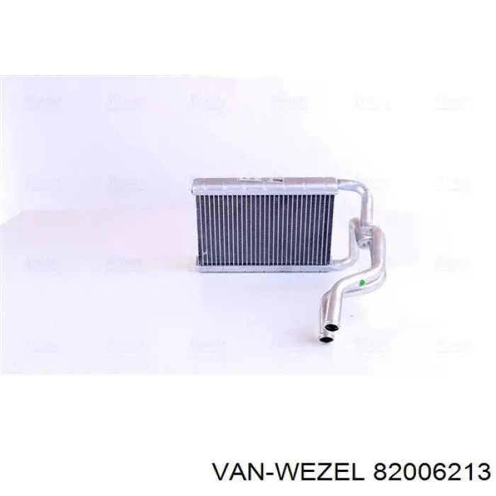 Радиатор печки (отопителя) VAN Wezel 82006213 цена, от 42.57 USD