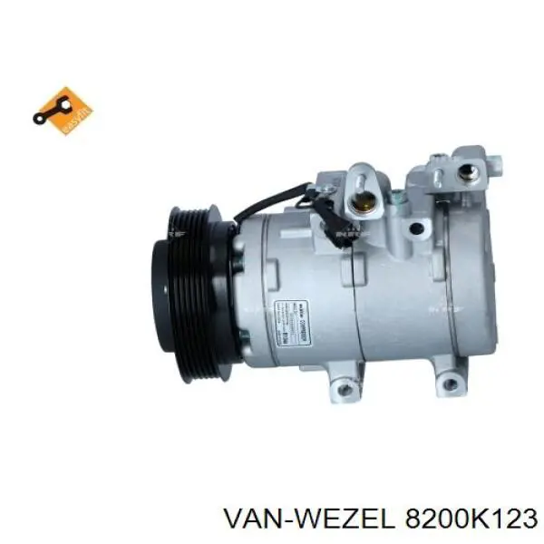 Компрессор кондиционера 8200K123 VAN Wezel