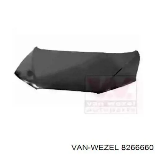 Капот 8266660 VAN Wezel