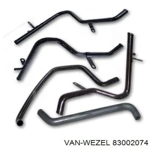 Радиатор охлаждения VAN Wezel 83002074