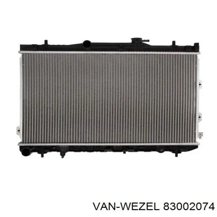 Купить 83002074 VAN Wezel Радиатор водяной