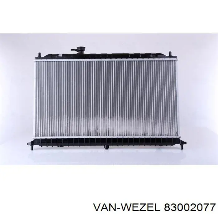 Радиатор 83002077 VAN Wezel