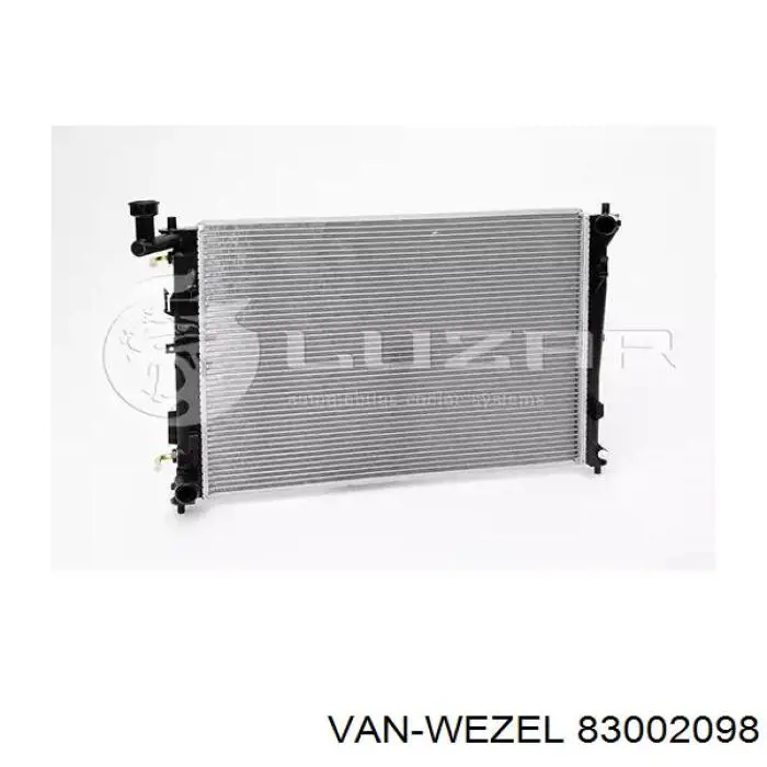 Купить 83002098 VAN Wezel Радиатор водяной