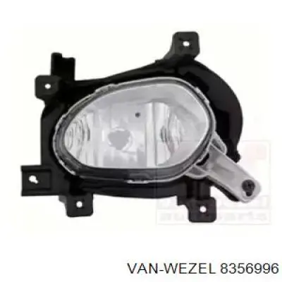 8356996 VAN Wezel luzes de nevoeiro direitas