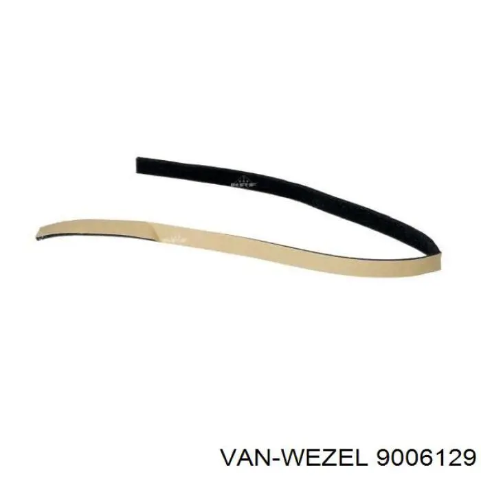 Купить 9006129 VAN Wezel Радиатор печки