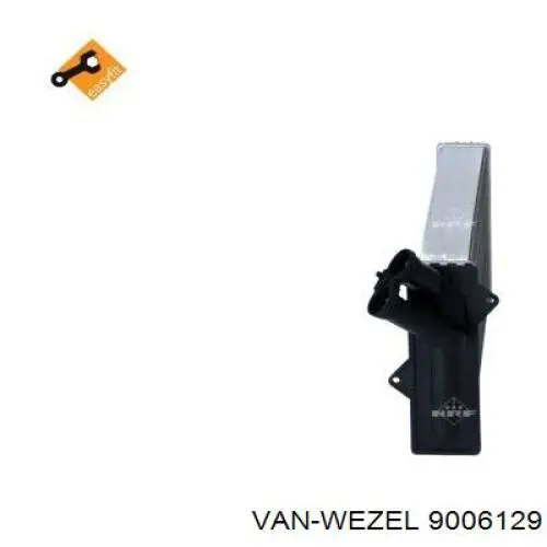 Радиатор печки (отопителя) VAN Wezel 9006129 цена, от 24.41 USD