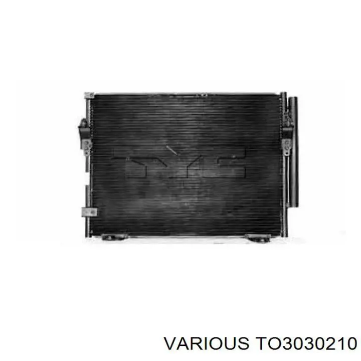 TO3030210 Various радиатор кондиционера