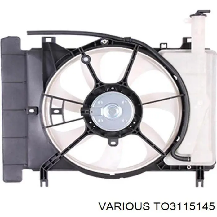 Вентилятор (крыльчатка) радиатора охлаждения на Toyota Yaris SP90
