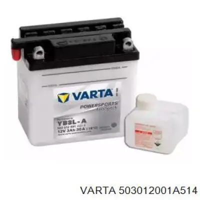 Аккумулятор Varta Funstart FreshPack 3 А/ч 12 В B00 503012001A514