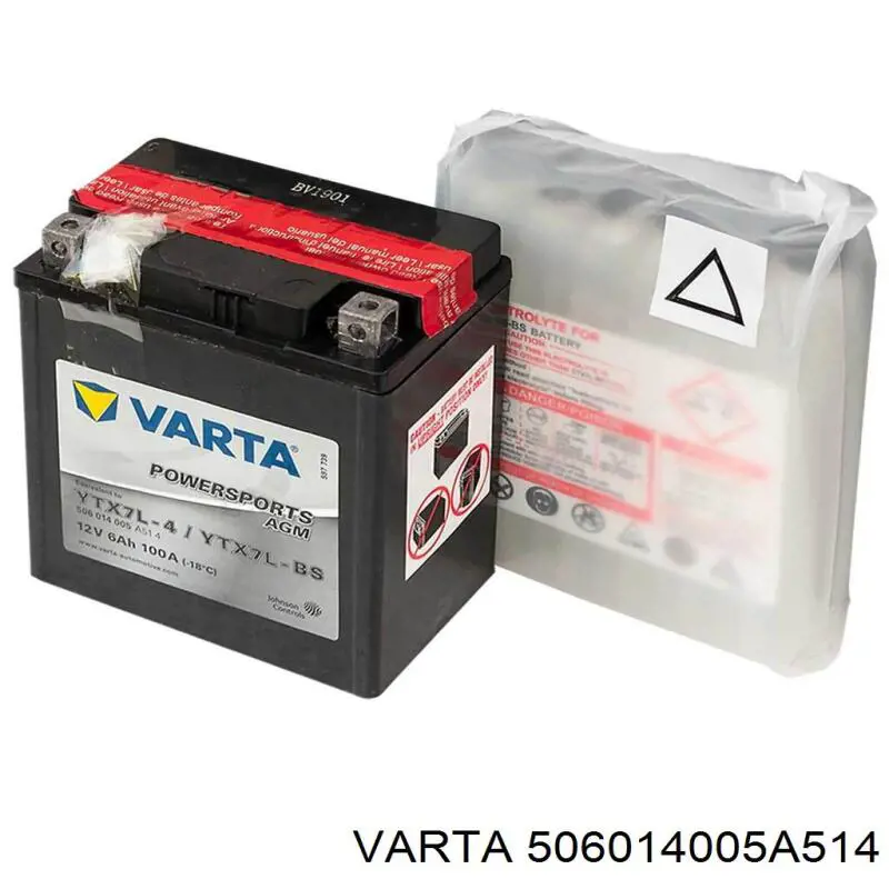 Аккумулятор 506014005A514 Varta