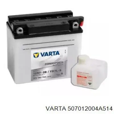 Аккумулятор Varta 507012004A514