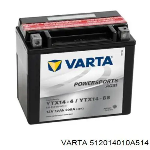 Аккумулятор Varta 512014010A514