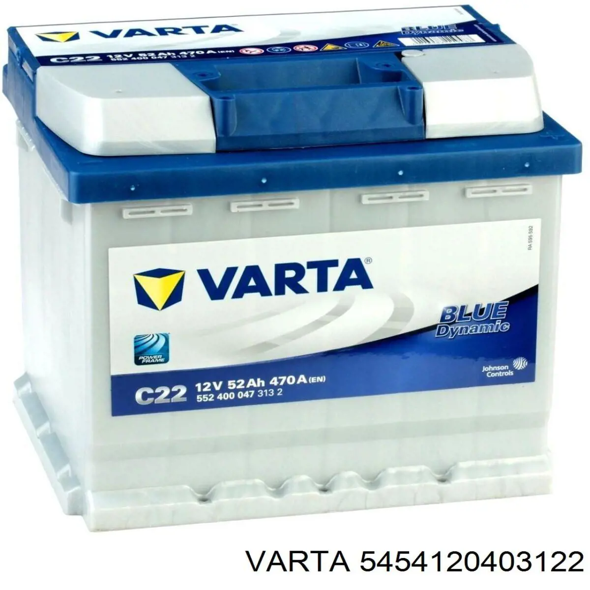Купить Аккумулятор Varta 45 А/ч (5454120403122)