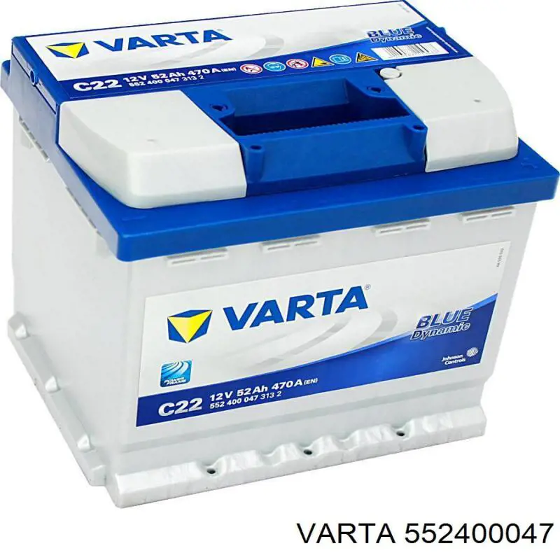 Batería de arranque 552400047 Varta