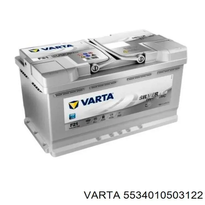 Аккумулятор Varta 5534010503122