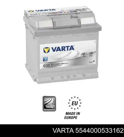 Аккумулятор 5544000533162 Varta