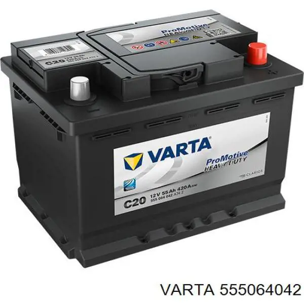 Аккумулятор автомобильный Varta 555064042 цена, от 104.99 USD
