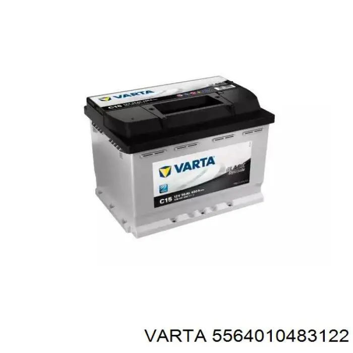 Аккумулятор Varta Black Dynamic 56 А/ч 12 В B13 5564010483122