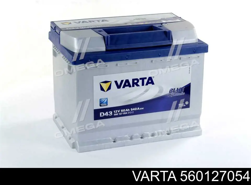 Аккумуляторная батарея (АКБ) VARTA 560127054