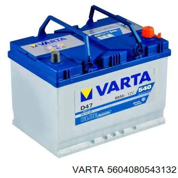 Batería de arranque 5604080543132 Varta