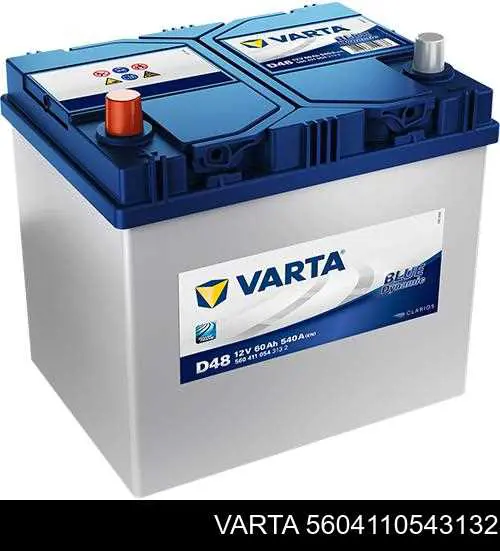 Аккумулятор Varta Blue Dynamic 60 А/ч 12 В B00 5604110543132