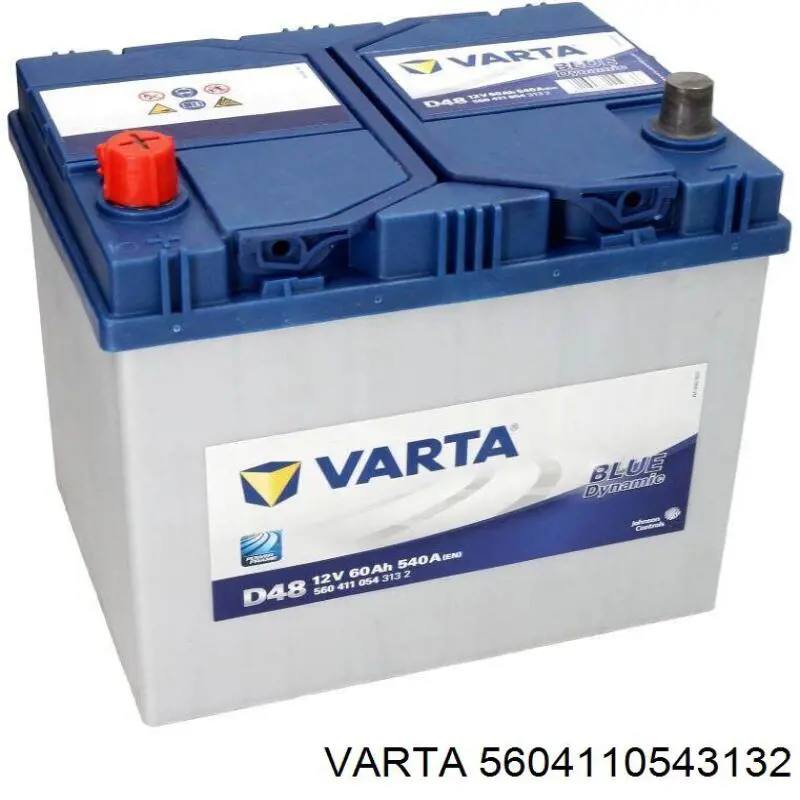 Аккумулятор автомобильный Varta 5604110543132 цена, от 98.21 USD