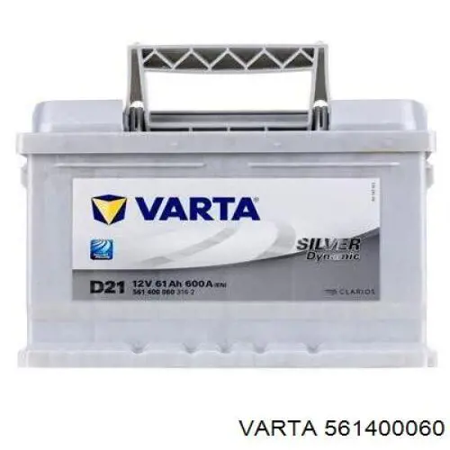 Аккумуляторная батарея (АКБ) VARTA 561400060
