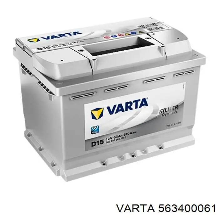 Аккумулятор автомобильный Varta 563400061 цена, от 113.67 USD