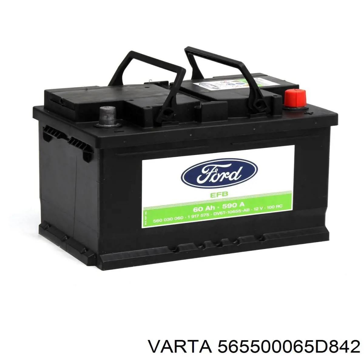Купить 565500065D842 Varta Батарея аккумуляторная